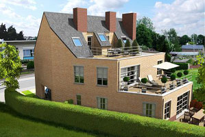 afbeelding appartement de plaats achterzijde